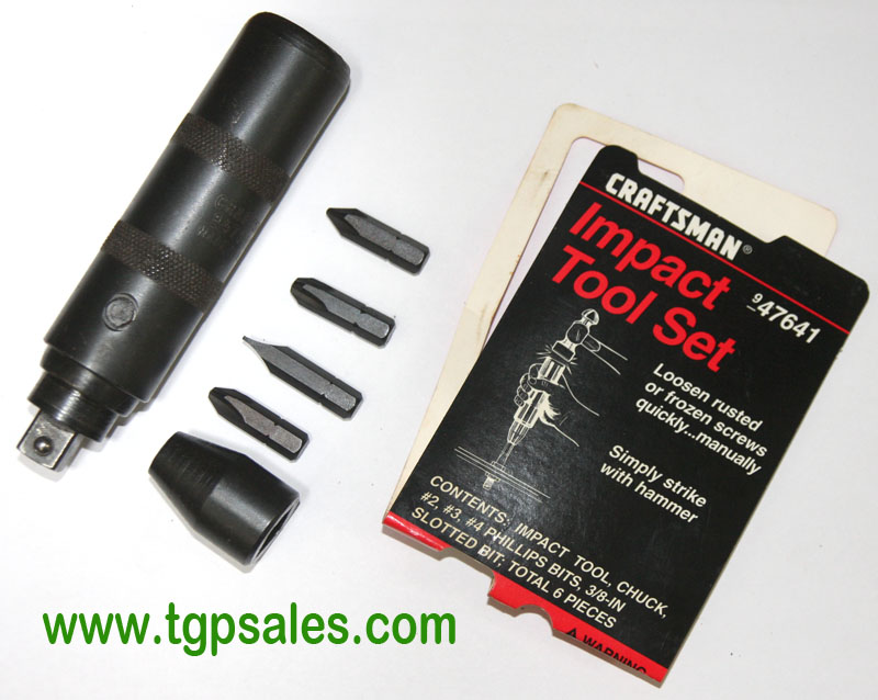 Craftsman Hand Impact Tool Set 947641 used