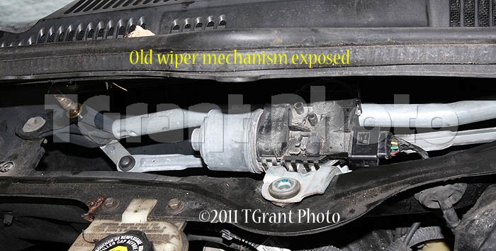 Repairing 2003-2007 Saturn Ion wiper mechanism | Through ... 1967 vw beetle engine diagram 