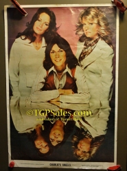 Charlie's Angels poster - pose at table - 23" x 34" poster