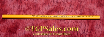 Pennsylvania Railroad pencil, one pencil - Vintage