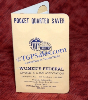 Women's Federal Pocket Quarter Saver - Vintage early 60's