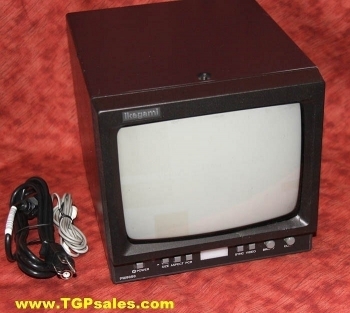 Ikegami B/W Video Monitor w. pulse cross circuit