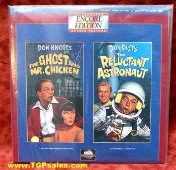 Don Knotts - Ghost Mr. Chicken + Reluctant Astronaut (collectible Laserdisc)