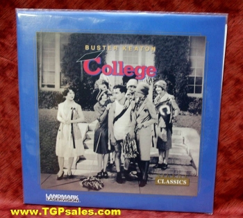 Buster Keaton - College (silent) (collectible Laserdisc)