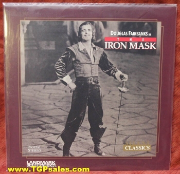 The Iron Mask - Douglas Fairbanks (silent) (collectible Laserdisc)