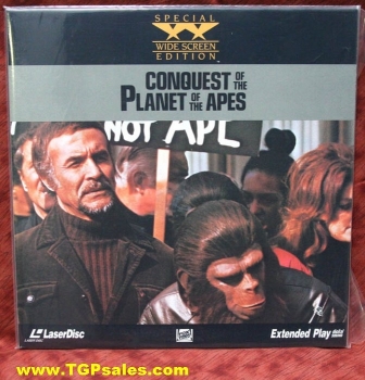 Conquest of the Planet of the Apes (collectible Laserdisc)
