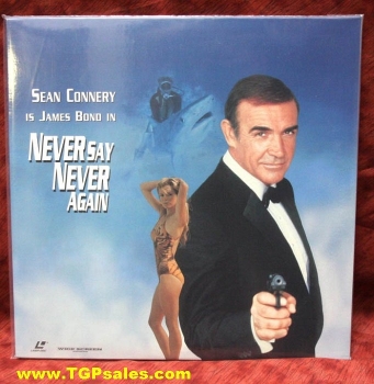 Never Say Never - James Bond 007 (collectible Laserdisc)
