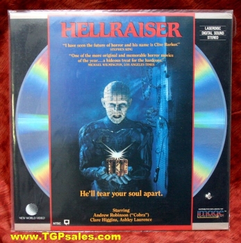 Hellraiser - horror (collectible Laserdisc)