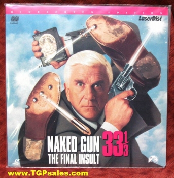 Naked Gun 33 1/3 the Final Insult - comedy (collectible Laserdisc)