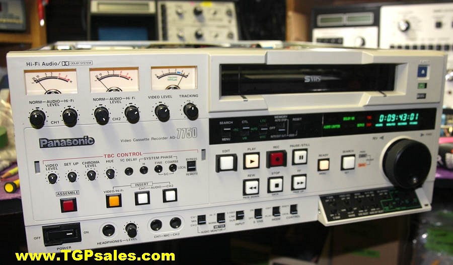 Panasonic AG-1980 sVHS VCR + Warranty [TGP561] | TGP Sales - a