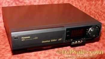 Panasonic AG-1980 VCR - carefully refurbished by Tom Grant - 90 day warranty! [TGP561]