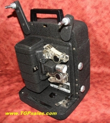 Bell & Howell 8mm movie projector 256 - customized w. electronic speed control - halogen lamp