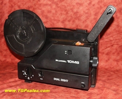 Bell & Howell dual 8 movie projector 10MS - variable speed - great for telecine film transfers