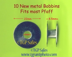 Bobbin - Ten pack - fits Pfaff