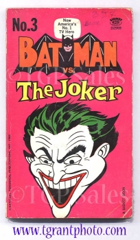 Batman vs. The Joker - paperback book - first printing May 1966