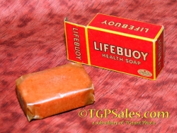 Lifebuoy Soap in original box circa 1942 - Vintage - Lifeboy