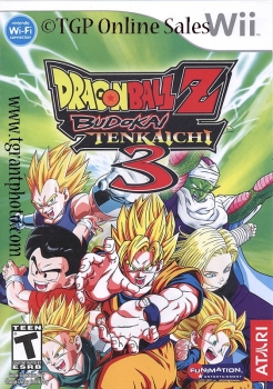 Dragonball Z Budokai Tenkaichi 3 - Nintendo Wii  -  Video Game