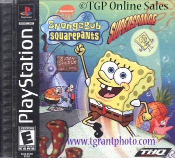 Spongebob Squarepants Supersponge - PlayStation Game  -  Video Game