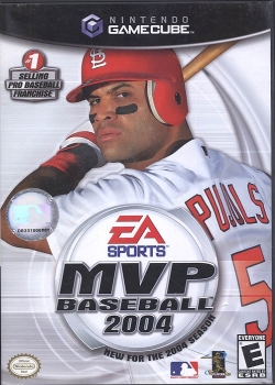 EA Sports MVP Baseball 2004  -  Nintendo Gamecube -  Video Game