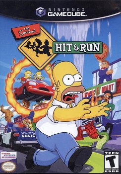 Simpsons Hit & Run   -  Nintendo Gamecube -  Video Game