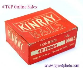Kinray 4d Nails box - Vintage - Collectible
