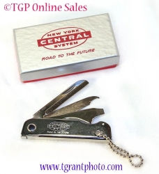 New York Central railroad key chain - Vintage collectible