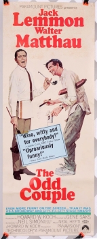 Odd Couple (1968) 14" x 36"- original movie poster V1