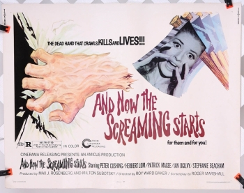 And Now the Screaming Starts (1973) 22" x 28" - original movie poster