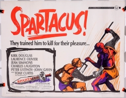 Spartacus (1967 reissue) 22" x 28" - original movie poster