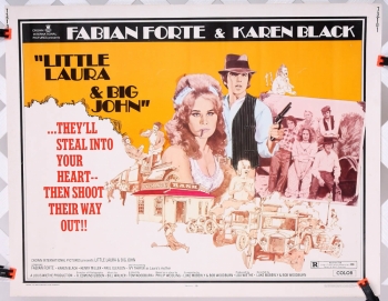 Little Laura and Big John (1973) 22" x 28" - original movie poster