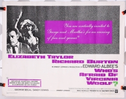 Who's Afraid of Virginia Woolf? (1966) -  22" x 28" - original movie poster V2
