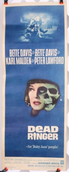 Dead Ringer with Bette Davis (1964) -  14" x 36" - original movie poster V1