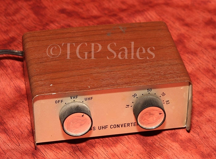 Finco UHF to VHF convertor box circa 1962 | TGP Sales - a subsidiary of Photo