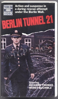 Berlin Tunnel 21(1981) WWII war drama (collectible VHS tape)