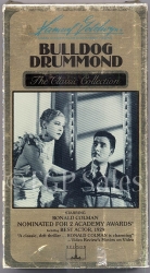 Bulldog Drummond (collectible VHS tape)