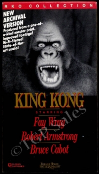 King Kong (1933) Horror - Action - Fay Wray (collectible VHS tape)