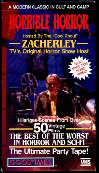 Horrible Horror hosted by Zacherley the Cool Ghoul (collectible VHS tape) LP