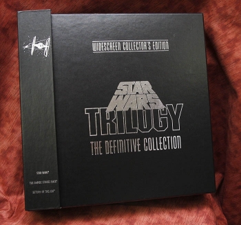 Star Wars Trilogy - Widescreen collector's edition (collectible Laserdisc) plus George Lucas book