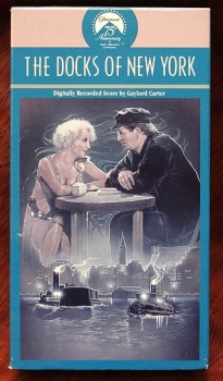 Docks of New York - silent classic (collectible VHS tape)