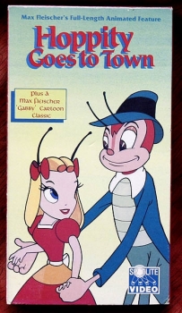 Hoppity Goes to Town (1941) animated film  a.k.a. Mr. Bug Goes to Town (collectible VHS tape)