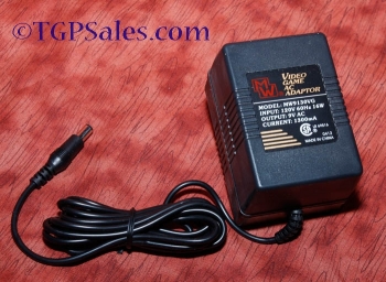 Replacement power supply for Nintendo NES game system NES002