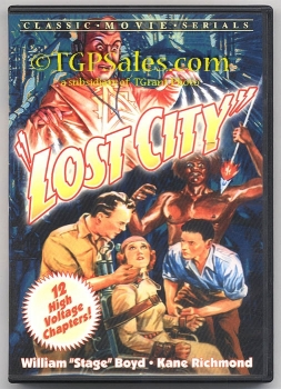 Lost City (1935) - classic action serial -  Alpha Video used DVD