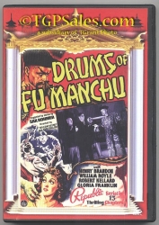 Drums of Fu Manchu (1940) - classic Republic serial - used DVD - VCI 089859829628