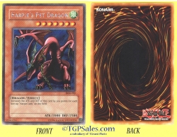 Harpie's Pet Dragon - Secret Rare, Unlimited Near-Mint, FMR-002 Forbidden Memories PS Promo Edition - Yu-Gi-Oh! TCG Card (collectible) 