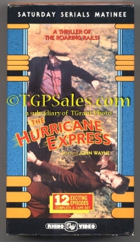 The Hurricane Express (1932) - Saturday Serials Matinee -  used VHS - Rhino Home Video RNVD 2418