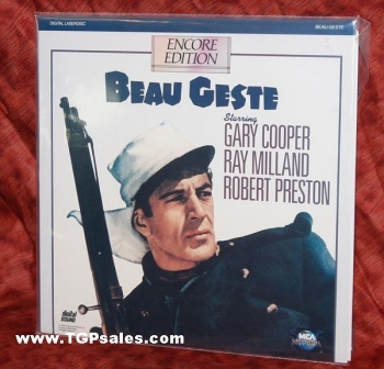 Beau Geste - Gary Cooper  (collectible Laserdisc)