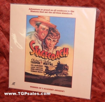 Stagecoach - John Wayne - Western (collectible Laserdisc)