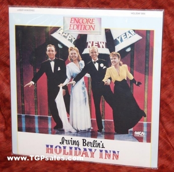 Holiday Inn - Bing Crosby - Fred Astaire - Irving Berlin Musical  (collectible Laserdisc)