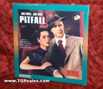 Pitfall - Dick Powell, Jane Wyatt, Lizabeth Scott  (collectible Laserdisc)