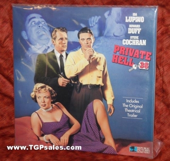 Private Hell 36 - Ida Lupino, Howard Duff (collectible Laserdisc)